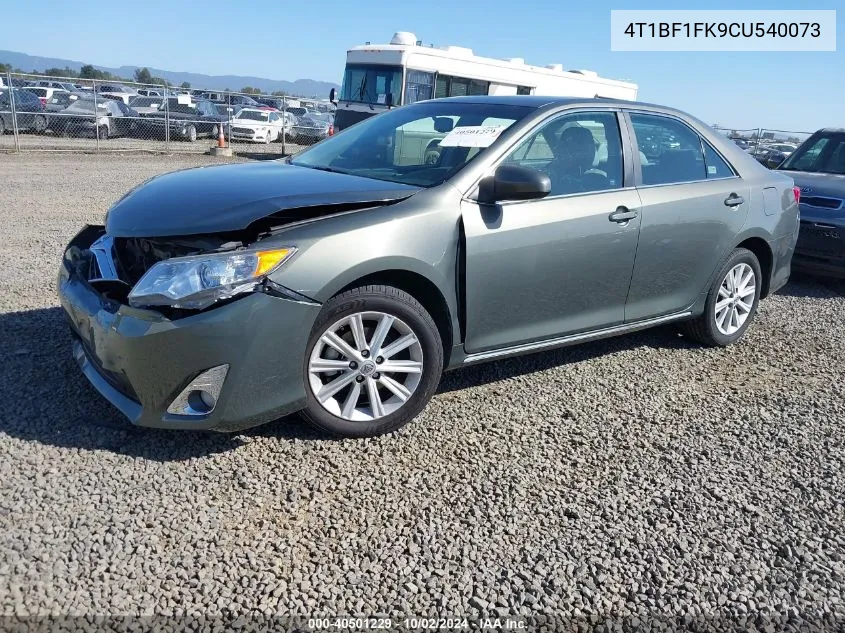 4T1BF1FK9CU540073 2012 Toyota Camry Xle