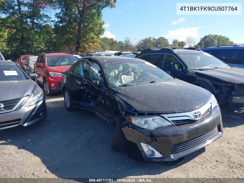 4T1BK1FK9CU507764 2012 Toyota Camry Xle V6