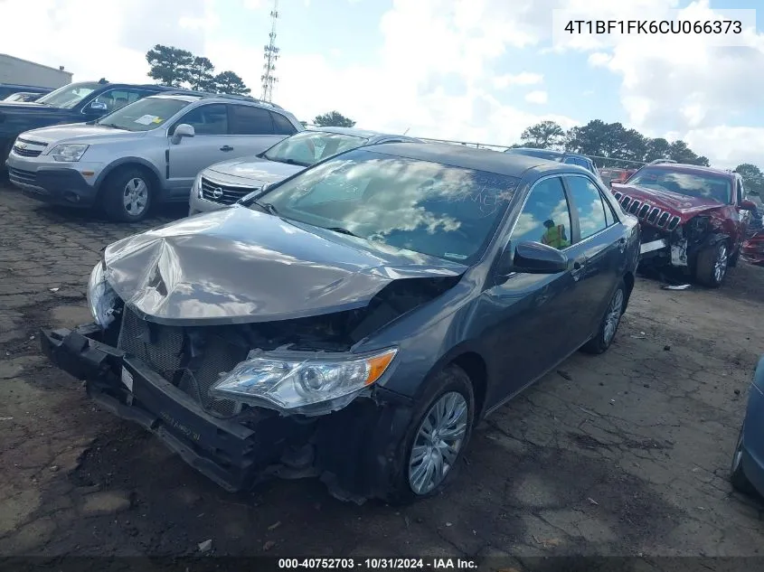 4T1BF1FK6CU066373 2012 Toyota Camry Le