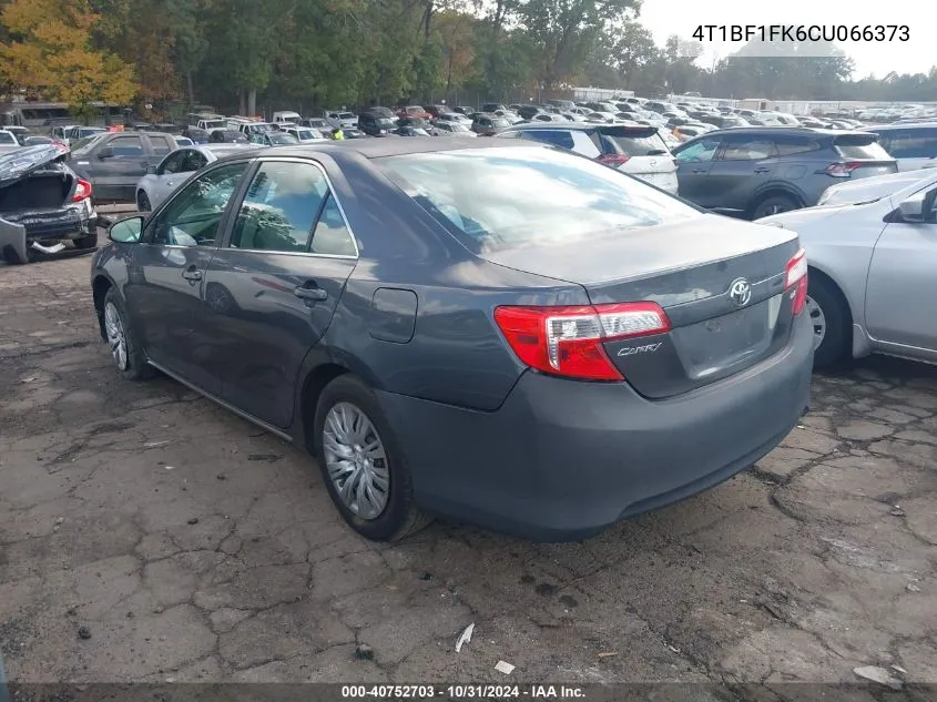 4T1BF1FK6CU066373 2012 Toyota Camry Le