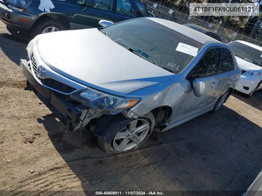 4T1BF1FK9CU061121 2012 Toyota Camry Se