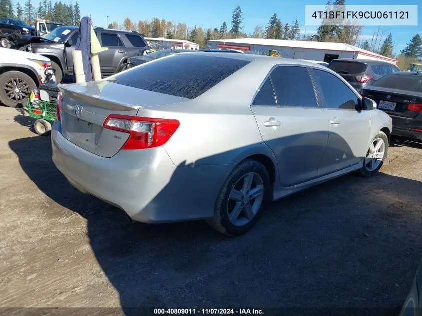 4T1BF1FK9CU061121 2012 Toyota Camry Se