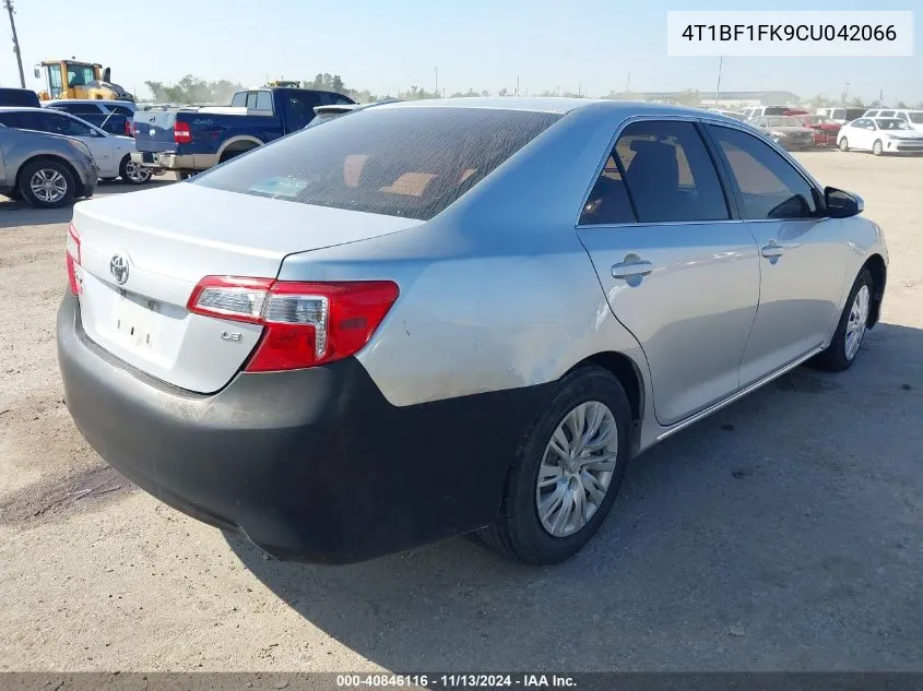 4T1BF1FK9CU042066 2012 Toyota Camry Le