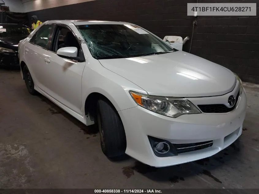 2012 Toyota Camry Se Limited Edition VIN: 4T1BF1FK4CU628271 Lot: 40858338