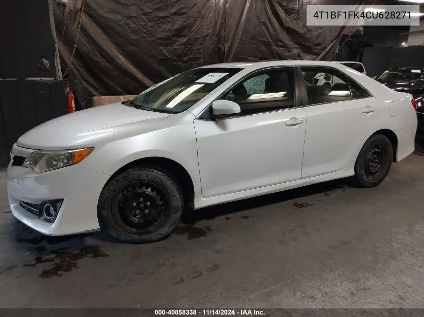 2012 Toyota Camry Se Limited Edition VIN: 4T1BF1FK4CU628271 Lot: 40858338