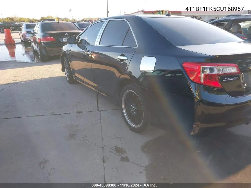 4T1BF1FK5CU168957 2012 Toyota Camry Se Limited Edition