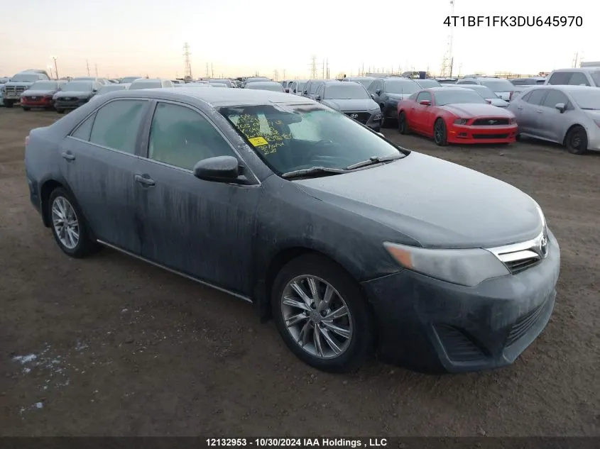 2013 Toyota Camry Le VIN: 4T1BF1FK3DU645970 Lot: 12132953