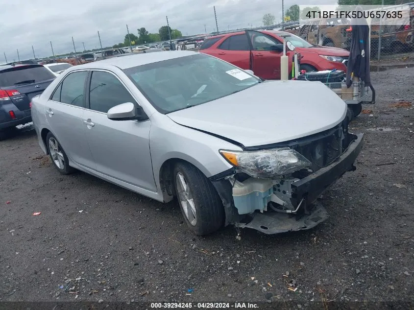 4T1BF1FK5DU657635 2013 Toyota Camry Se