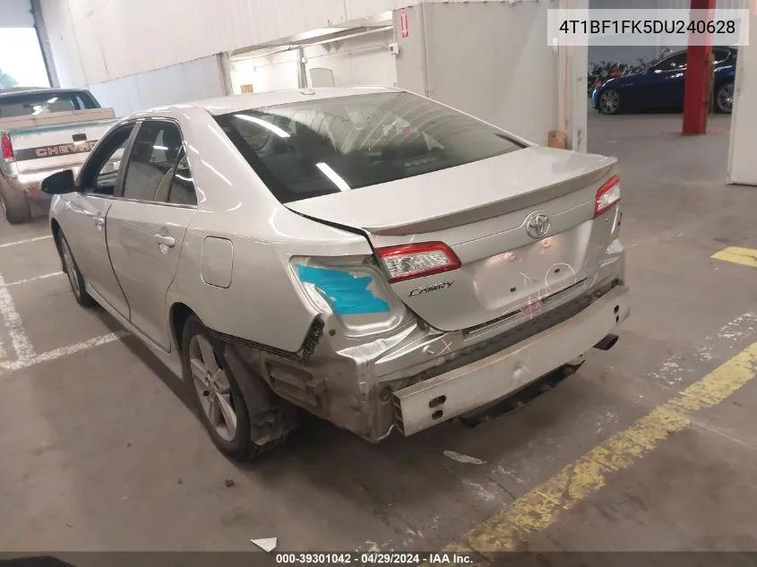 4T1BF1FK5DU240628 2013 Toyota Camry Se