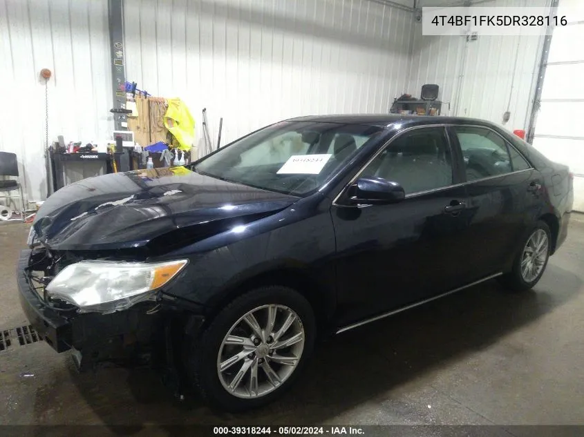 4T4BF1FK5DR328116 2013 Toyota Camry Le