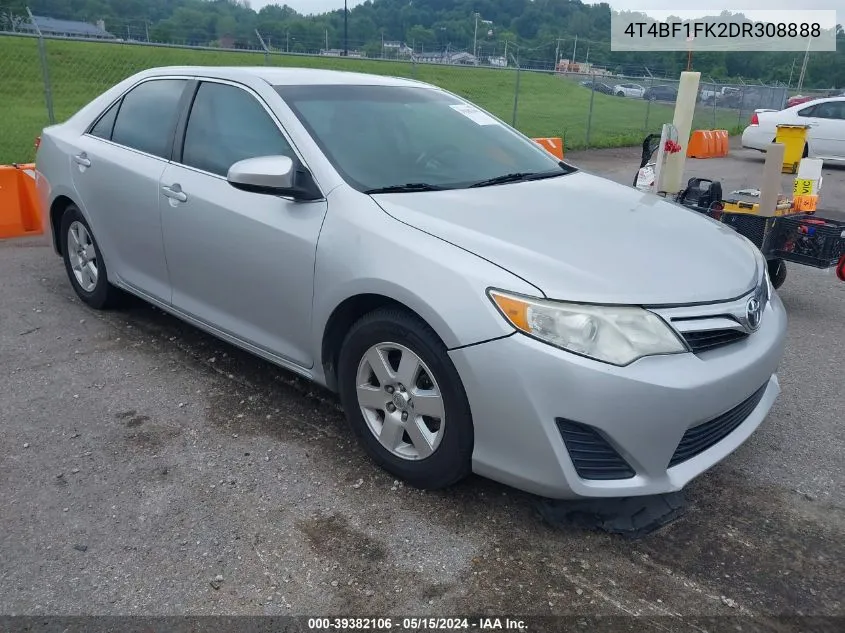 4T4BF1FK2DR308888 2013 Toyota Camry Le