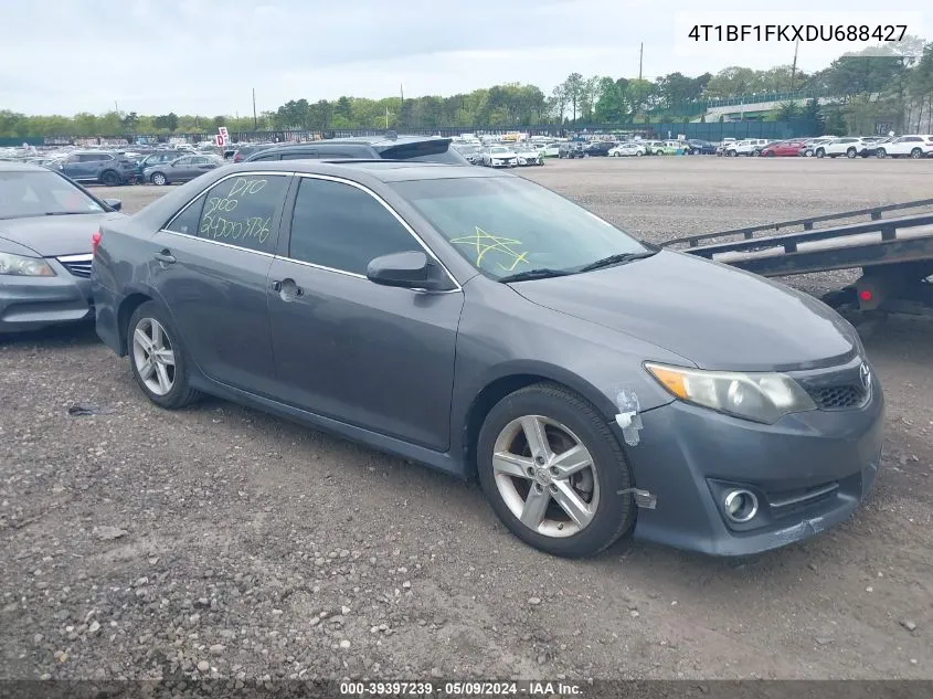 2013 Toyota Camry Se VIN: 4T1BF1FKXDU688427 Lot: 39397239