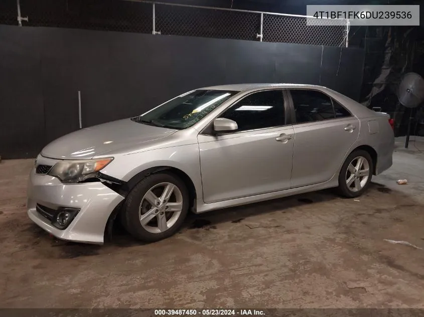 2013 Toyota Camry Se VIN: 4T1BF1FK6DU239536 Lot: 39487450