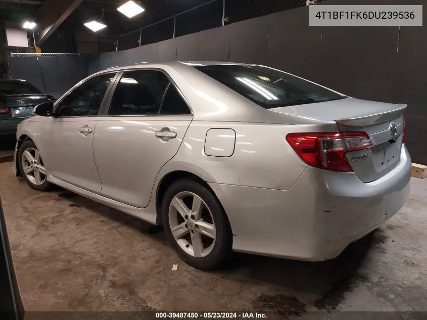 4T1BF1FK6DU239536 2013 Toyota Camry Se