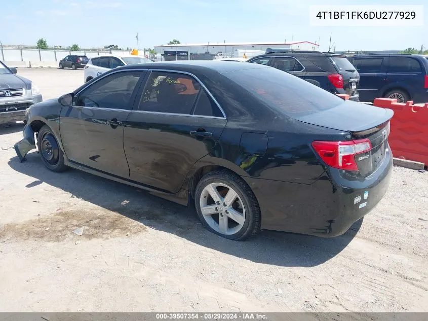 4T1BF1FK6DU277929 2013 Toyota Camry Se