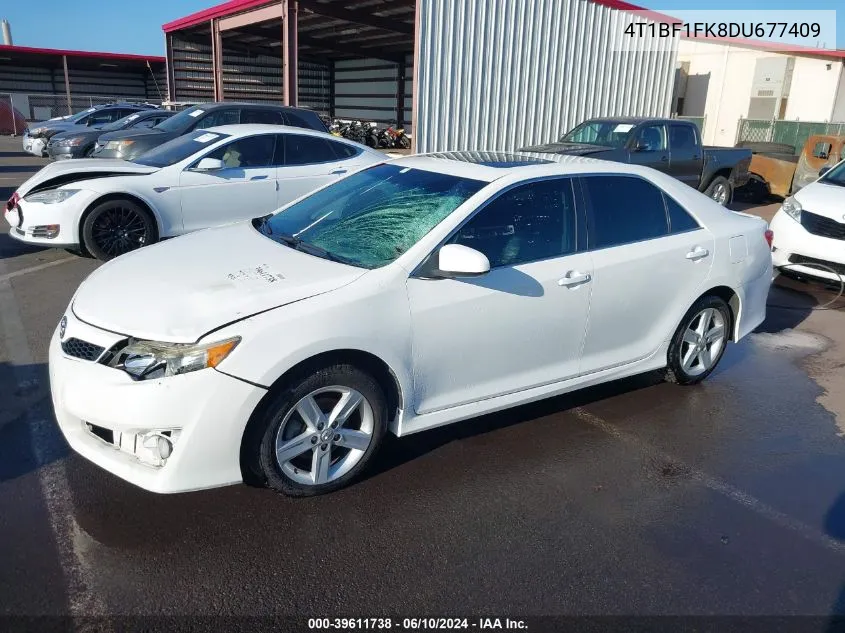 2013 Toyota Camry Se VIN: 4T1BF1FK8DU677409 Lot: 39611738