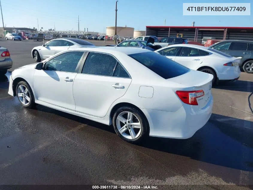 2013 Toyota Camry Se VIN: 4T1BF1FK8DU677409 Lot: 39611738