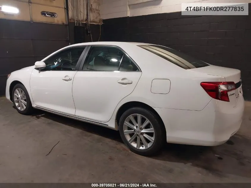 4T4BF1FK0DR277835 2013 Toyota Camry Xle