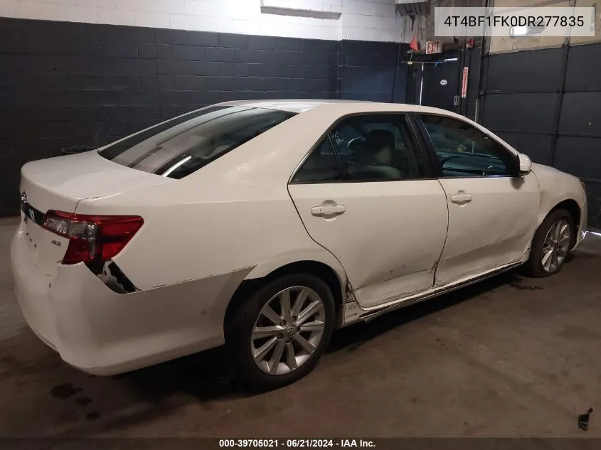 4T4BF1FK0DR277835 2013 Toyota Camry Xle