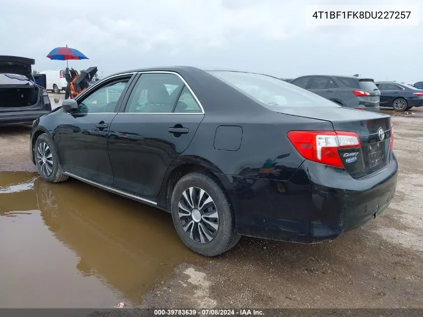 4T1BF1FK8DU227257 2013 Toyota Camry Le