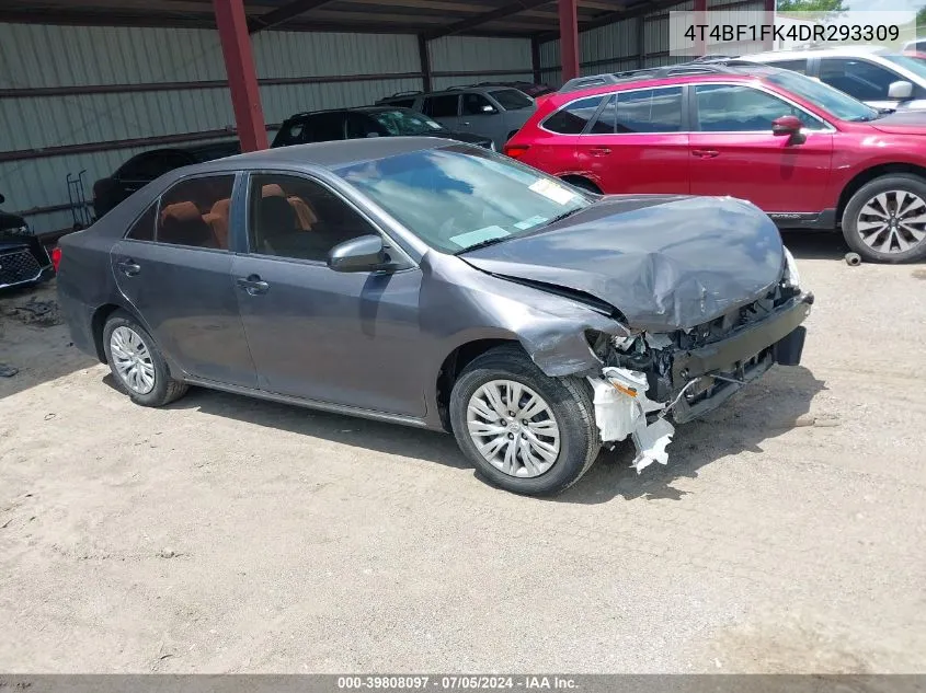 4T4BF1FK4DR293309 2013 Toyota Camry Le