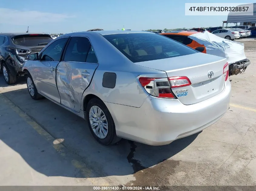 4T4BF1FK3DR328857 2013 Toyota Camry Le