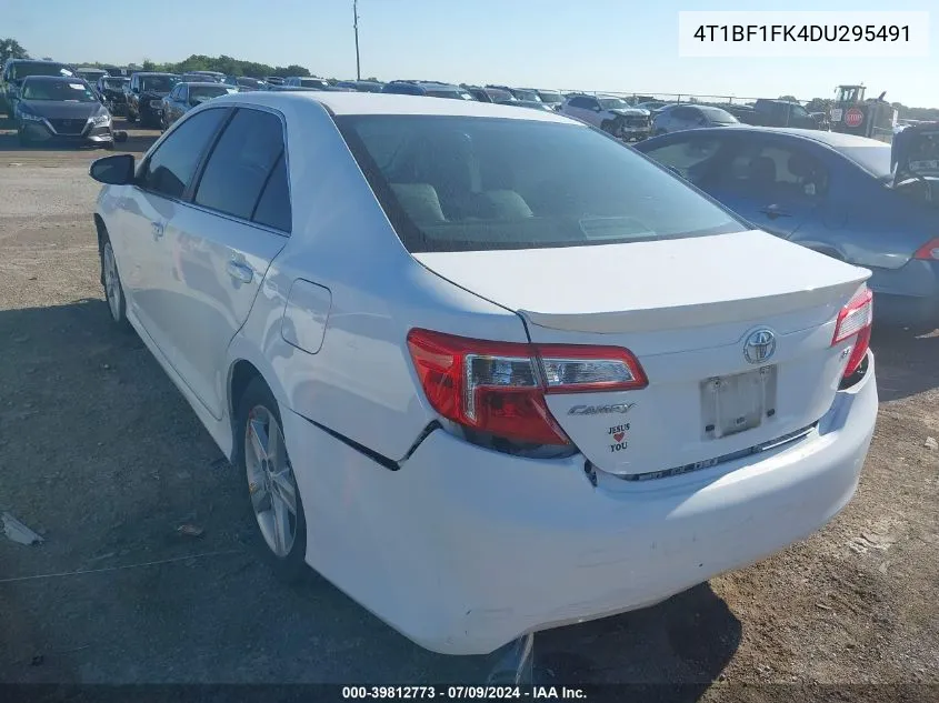 4T1BF1FK4DU295491 2013 Toyota Camry Se