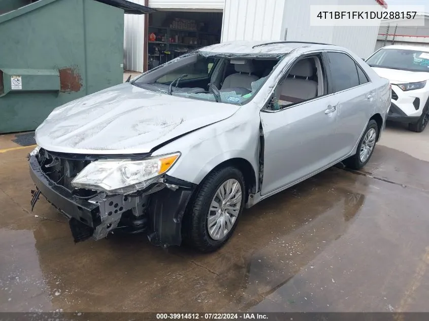 4T1BF1FK1DU288157 2013 Toyota Camry Le