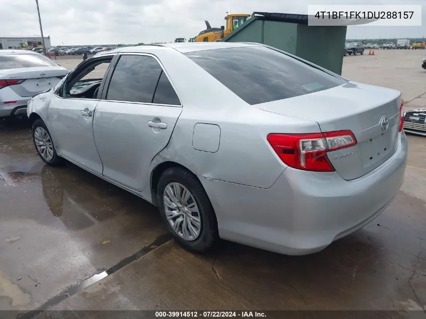 4T1BF1FK1DU288157 2013 Toyota Camry Le