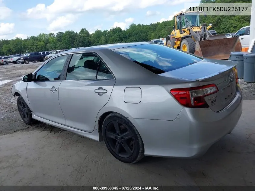 4T1BF1FK5DU226177 2013 Toyota Camry Se