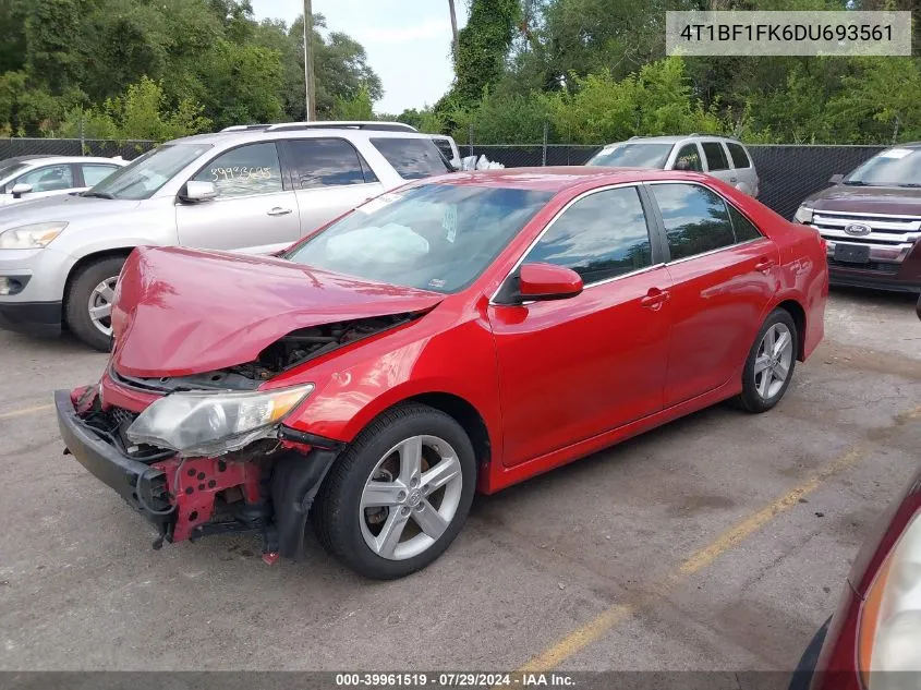 4T1BF1FK6DU693561 2013 Toyota Camry Se