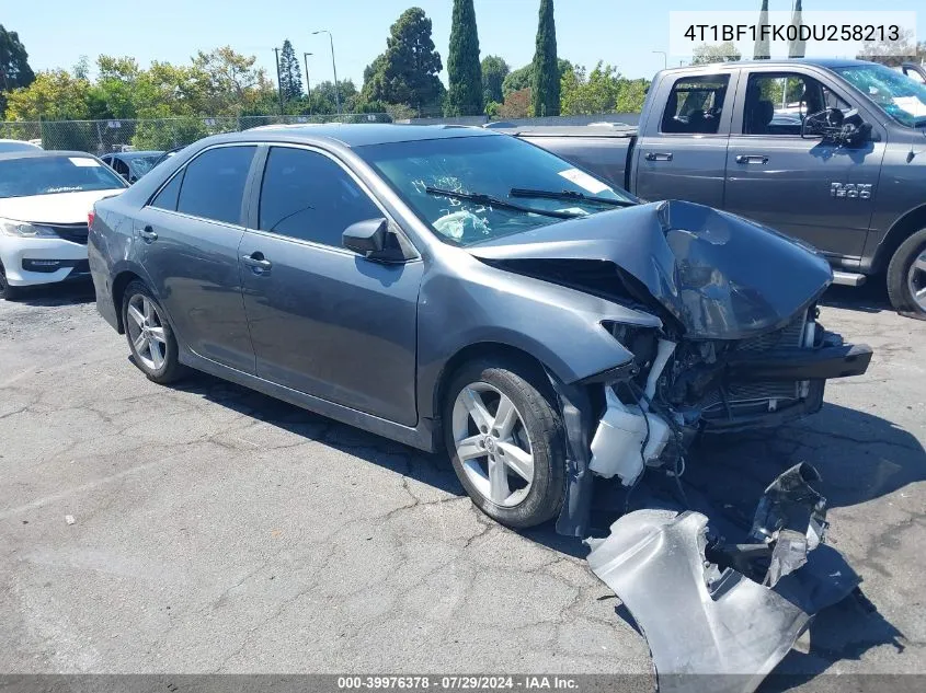 4T1BF1FK0DU258213 2013 Toyota Camry Se