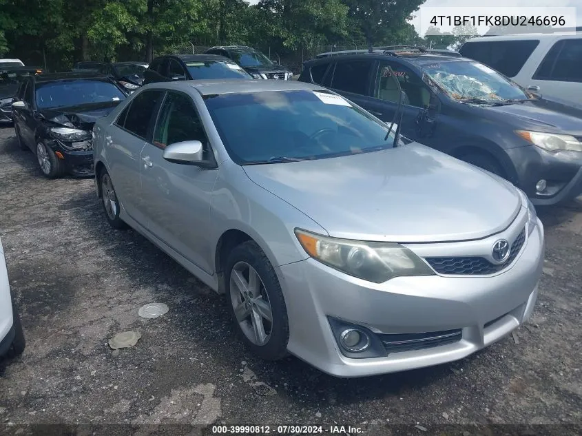 2013 Toyota Camry Se VIN: 4T1BF1FK8DU246696 Lot: 39990812