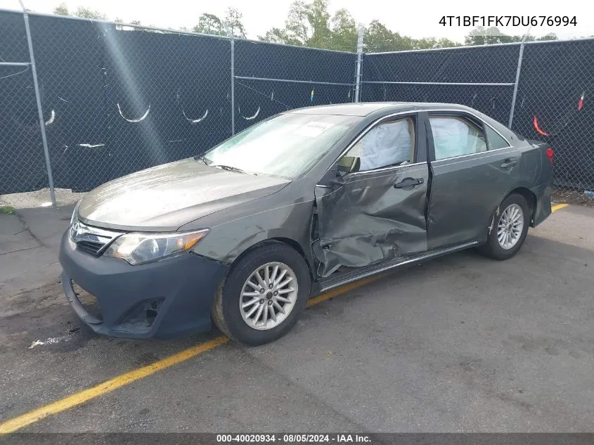 4T1BF1FK7DU676994 2013 Toyota Camry Le