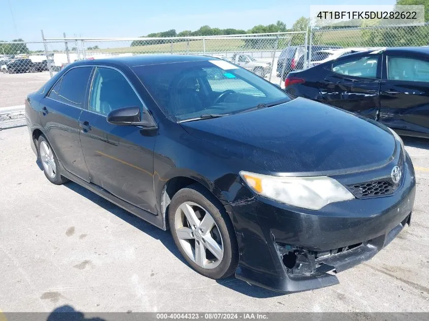 2013 Toyota Camry Se VIN: 4T1BF1FK5DU282622 Lot: 40044323