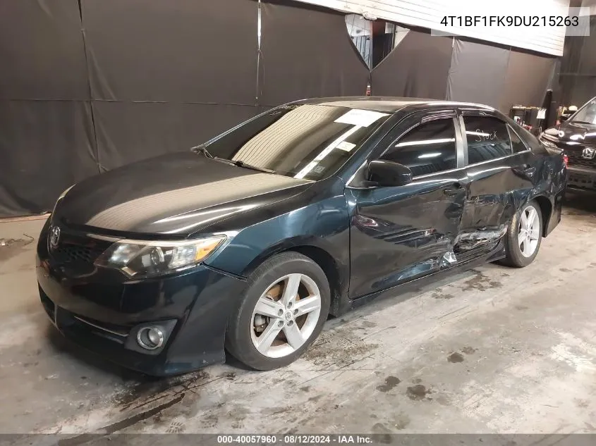 4T1BF1FK9DU215263 2013 Toyota Camry Se