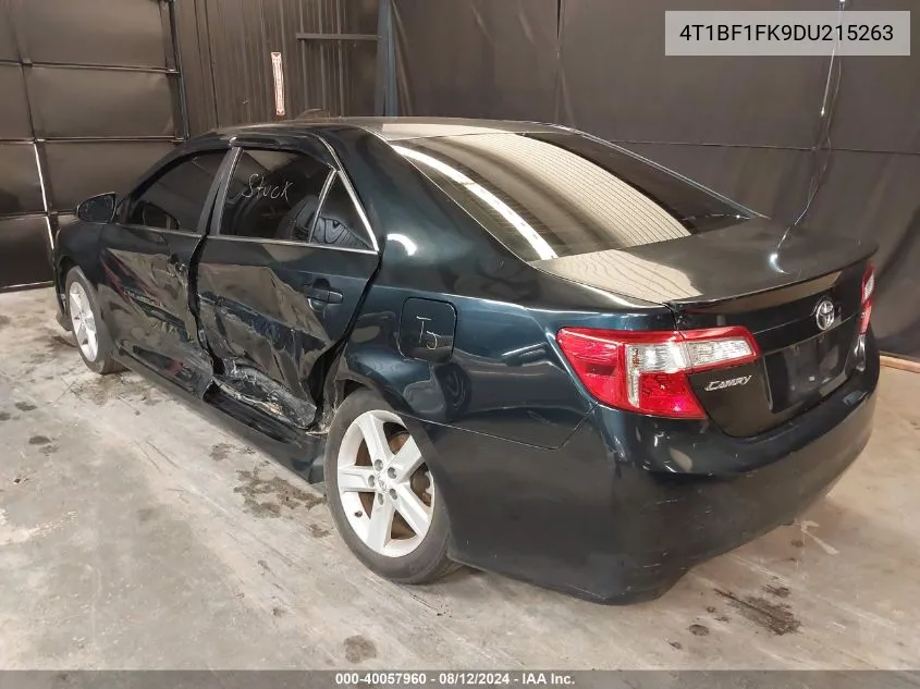 4T1BF1FK9DU215263 2013 Toyota Camry Se