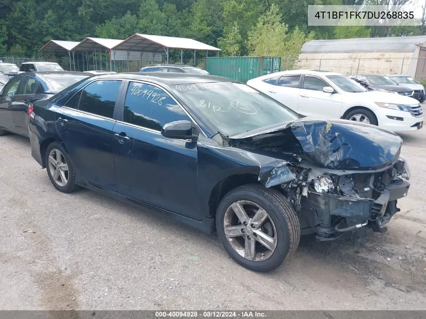 2013 Toyota Camry Se VIN: 4T1BF1FK7DU268835 Lot: 40094928