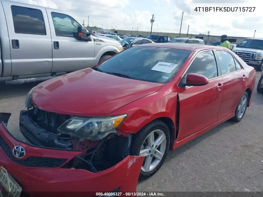 4T1BF1FK5DU715727 2013 Toyota Camry L/Se/Le/Xle