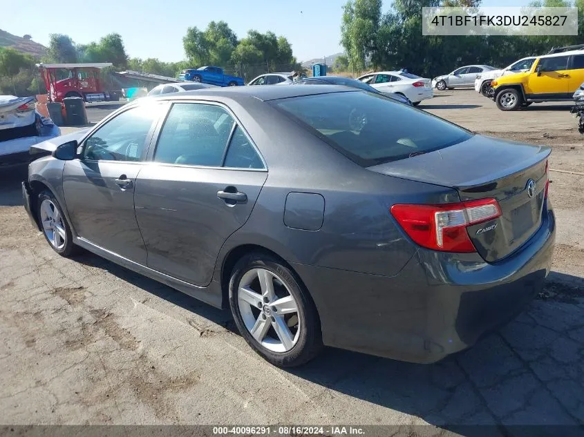 4T1BF1FK3DU245827 2013 Toyota Camry Se