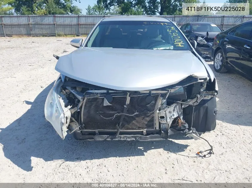 4T1BF1FK5DU225028 2013 Toyota Camry Le