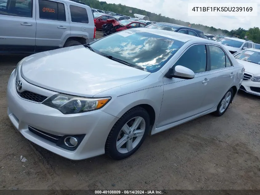 4T1BF1FK5DU239169 2013 Toyota Camry Se