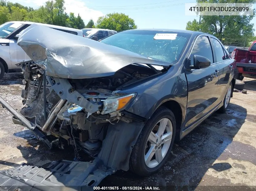 2013 Toyota Camry Se VIN: 4T1BF1FK3DU229899 Lot: 40119675