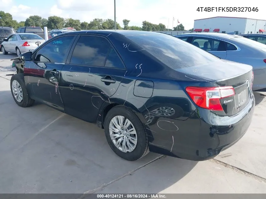 4T4BF1FK5DR327046 2013 Toyota Camry Le