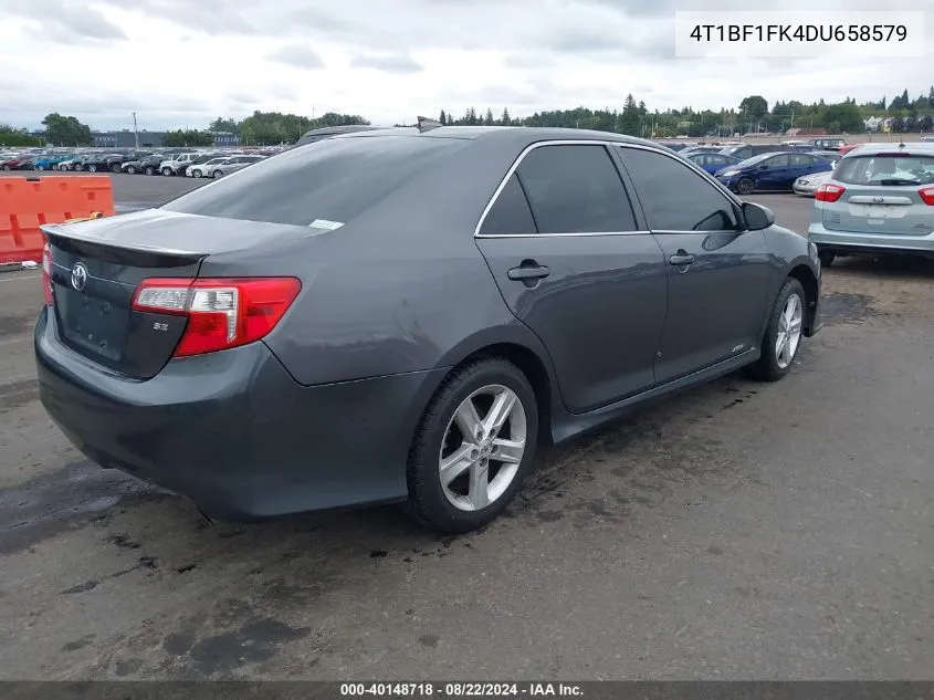 4T1BF1FK4DU658579 2013 Toyota Camry Se