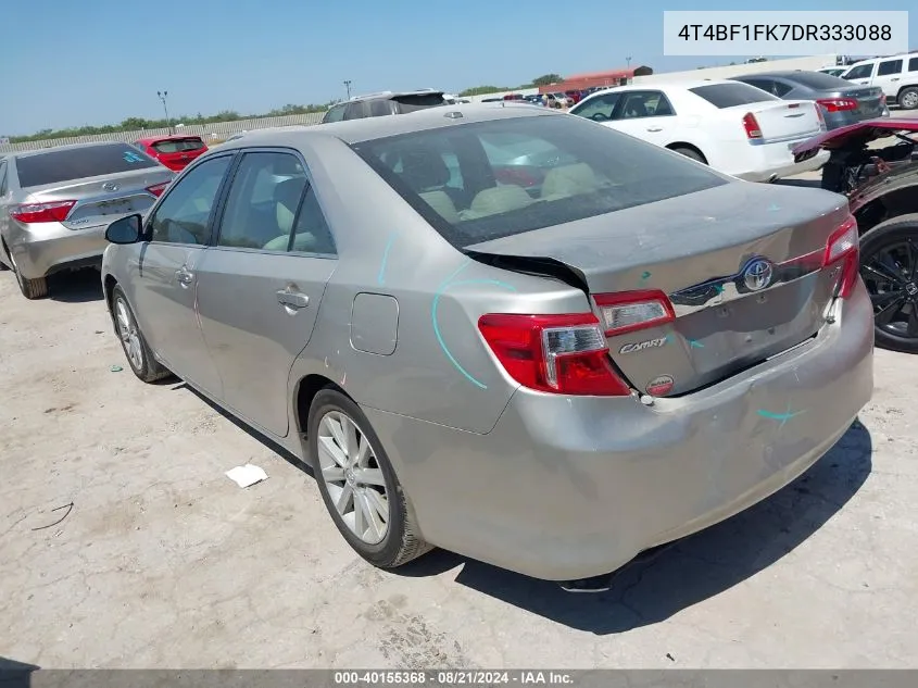 4T4BF1FK7DR333088 2013 Toyota Camry L/Se/Le/Xle