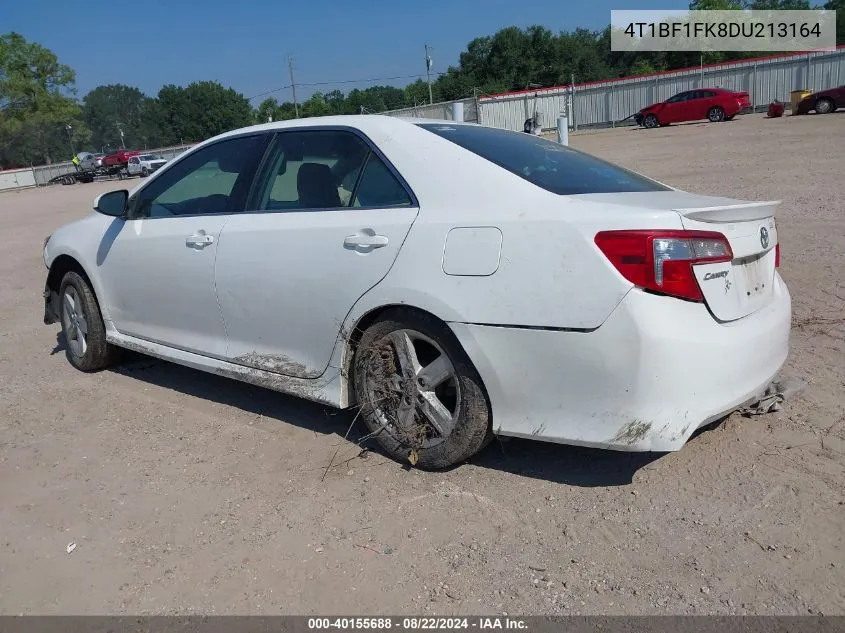 2013 Toyota Camry Se VIN: 4T1BF1FK8DU213164 Lot: 40155688