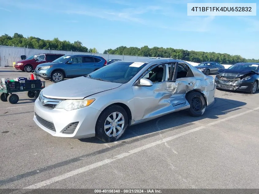 4T1BF1FK4DU652832 2013 Toyota Camry L/Se/Le/Xle