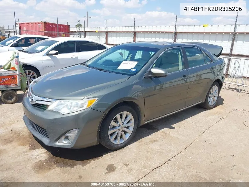 4T4BF1FK2DR325206 2013 Toyota Camry Xle