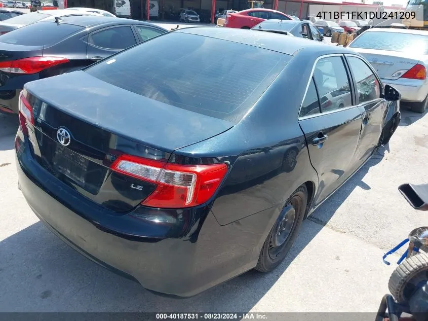 4T1BF1FK1DU241209 2013 Toyota Camry Le